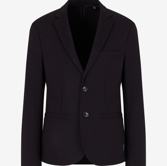 Armani Exchange stretch Slim-Fit Blazer - Picture 4 of 12